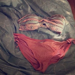 Two piece bathing suit